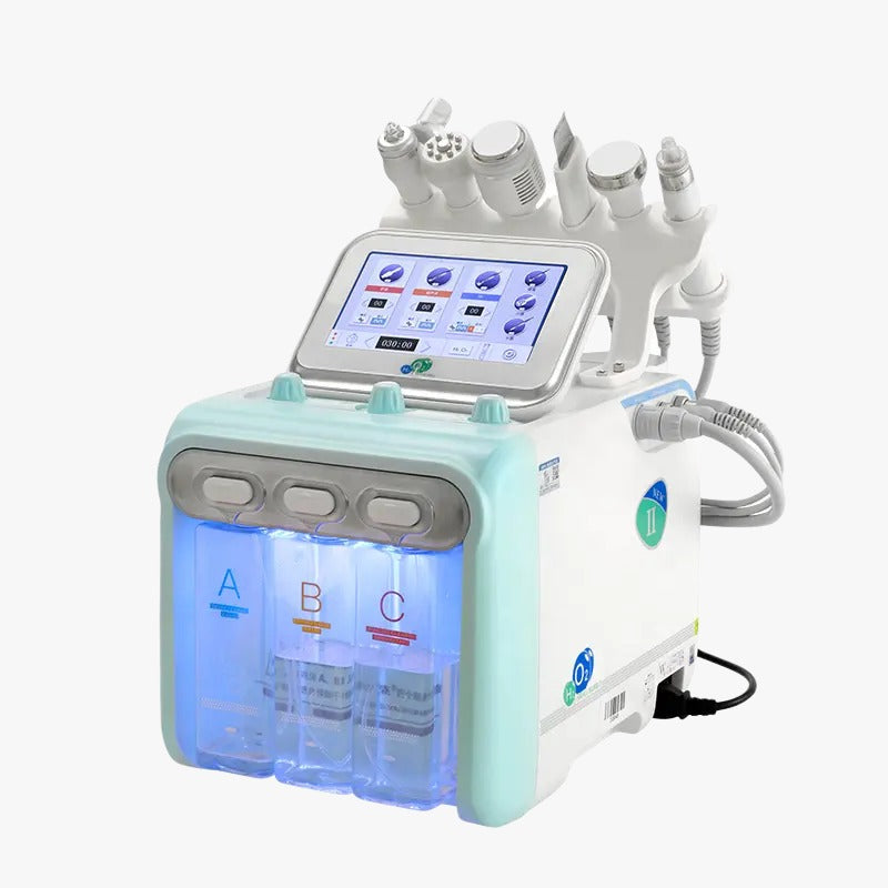 6 in 1 Water Oxygen Facial Beauty Machine with Mask